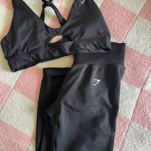 Gymshark Black Sports Bra Intimates & Sleepwear
